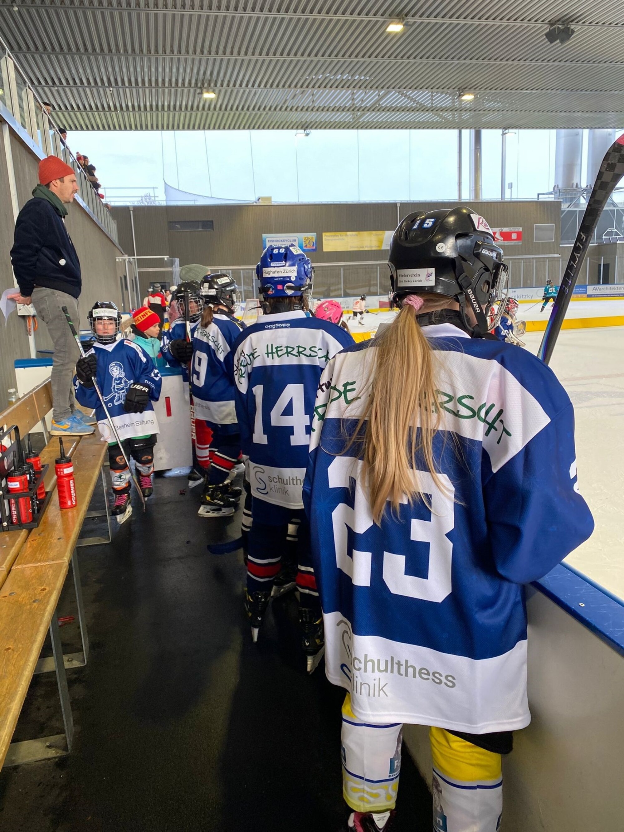 Flyers girls hockey Wallisellen 22